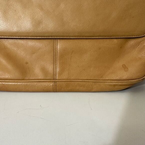 El Portal Tan Leather Bag/Lap Top Holder - Picture 13 of 13